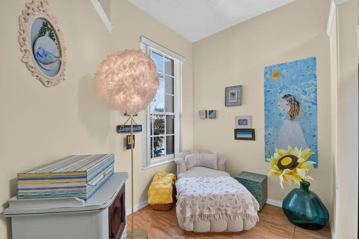 Perfect space for a work area, yoga, reading nook