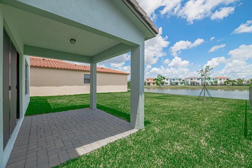 Covered patio