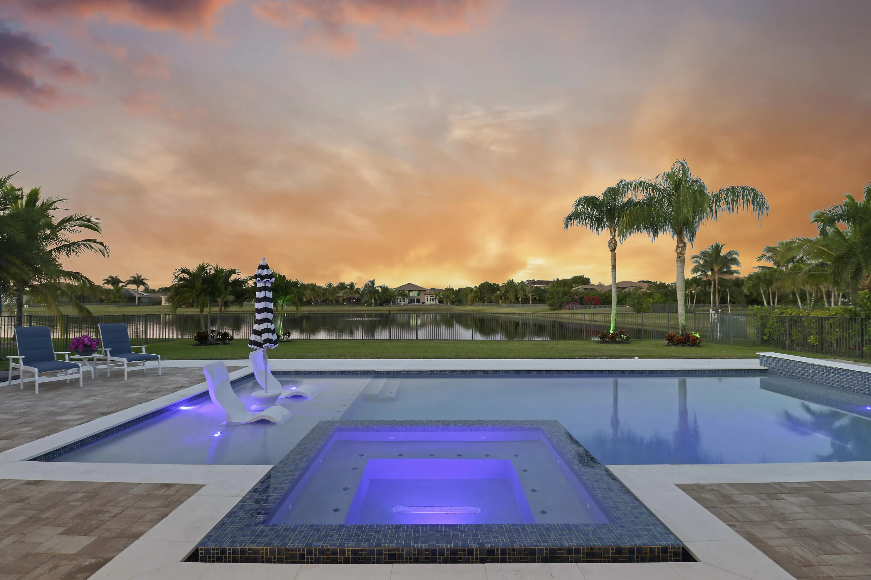 Twilight Pool