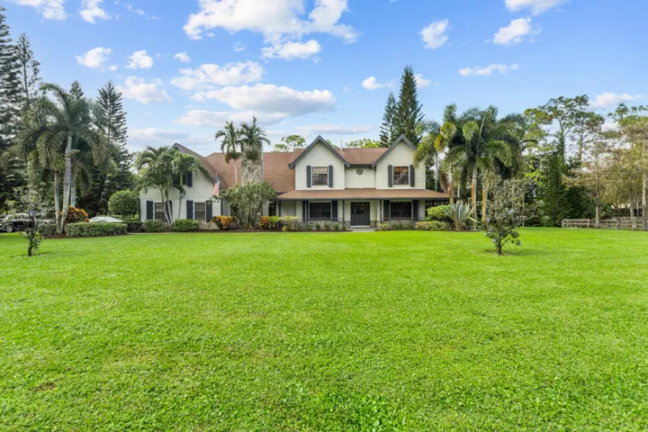 Colonial Style home with front porch