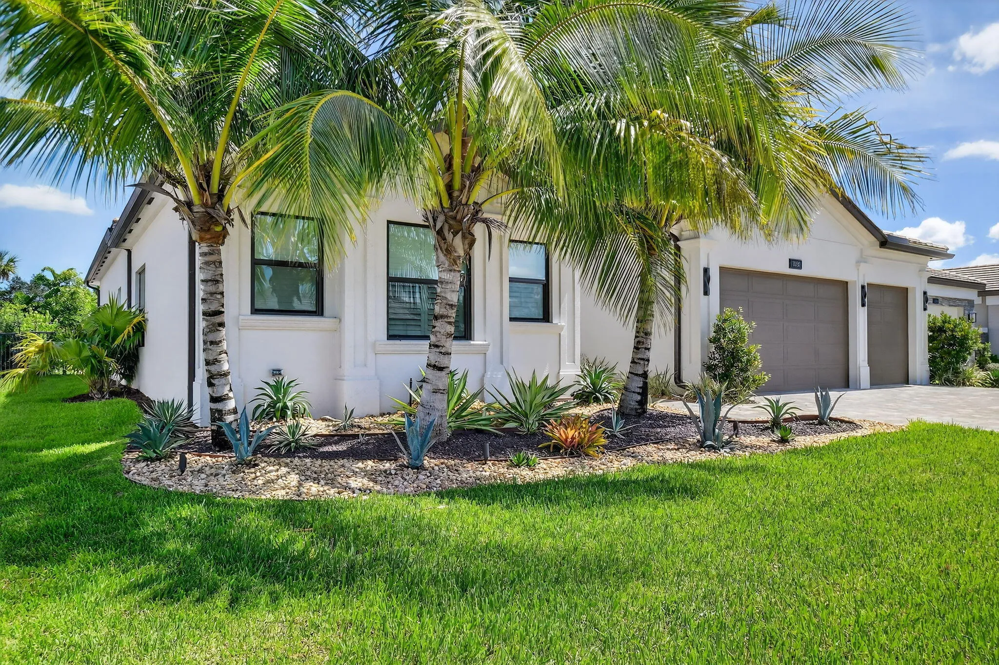Low Maintenance Landscaped Front