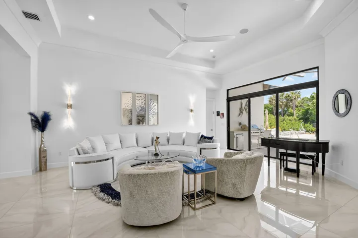 Living Room with Sconces
