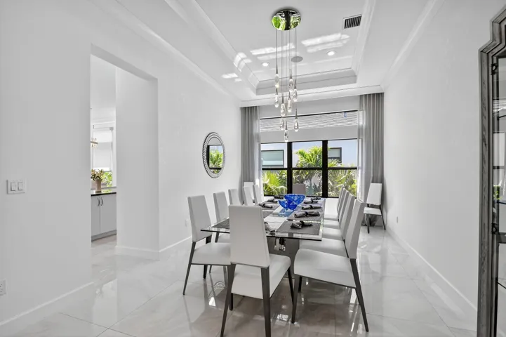 Formal Dining Room or Flex Room w/ Swarovski Chandelier