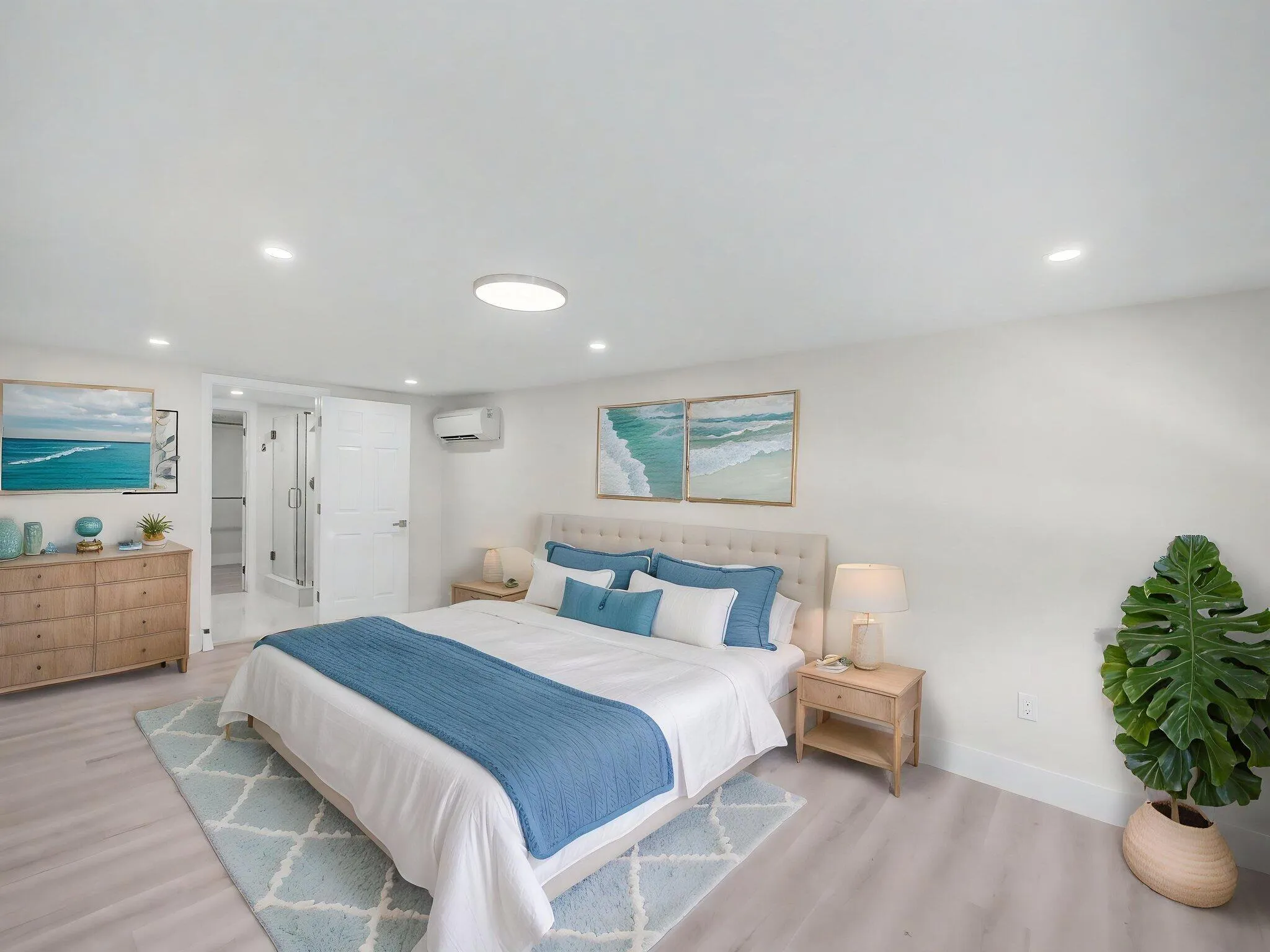 Primary Bedroom Virtually Staged