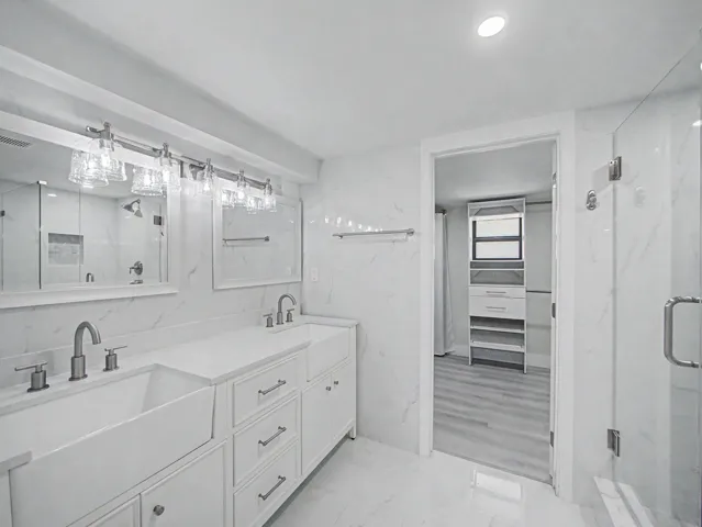 Primary Bathroom to Walk in Closet