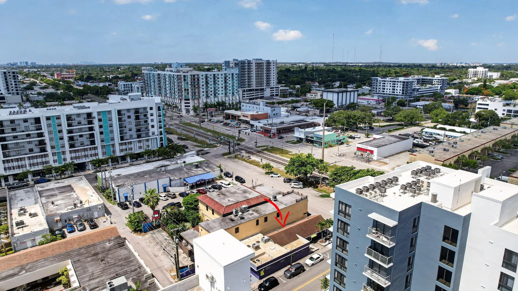 SW Aerial View