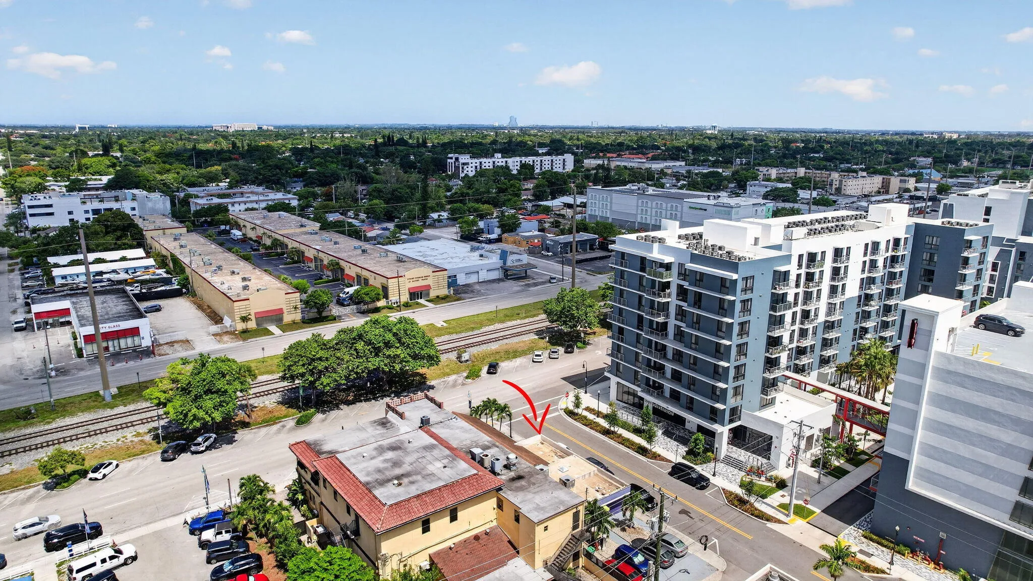 NW Aerial View