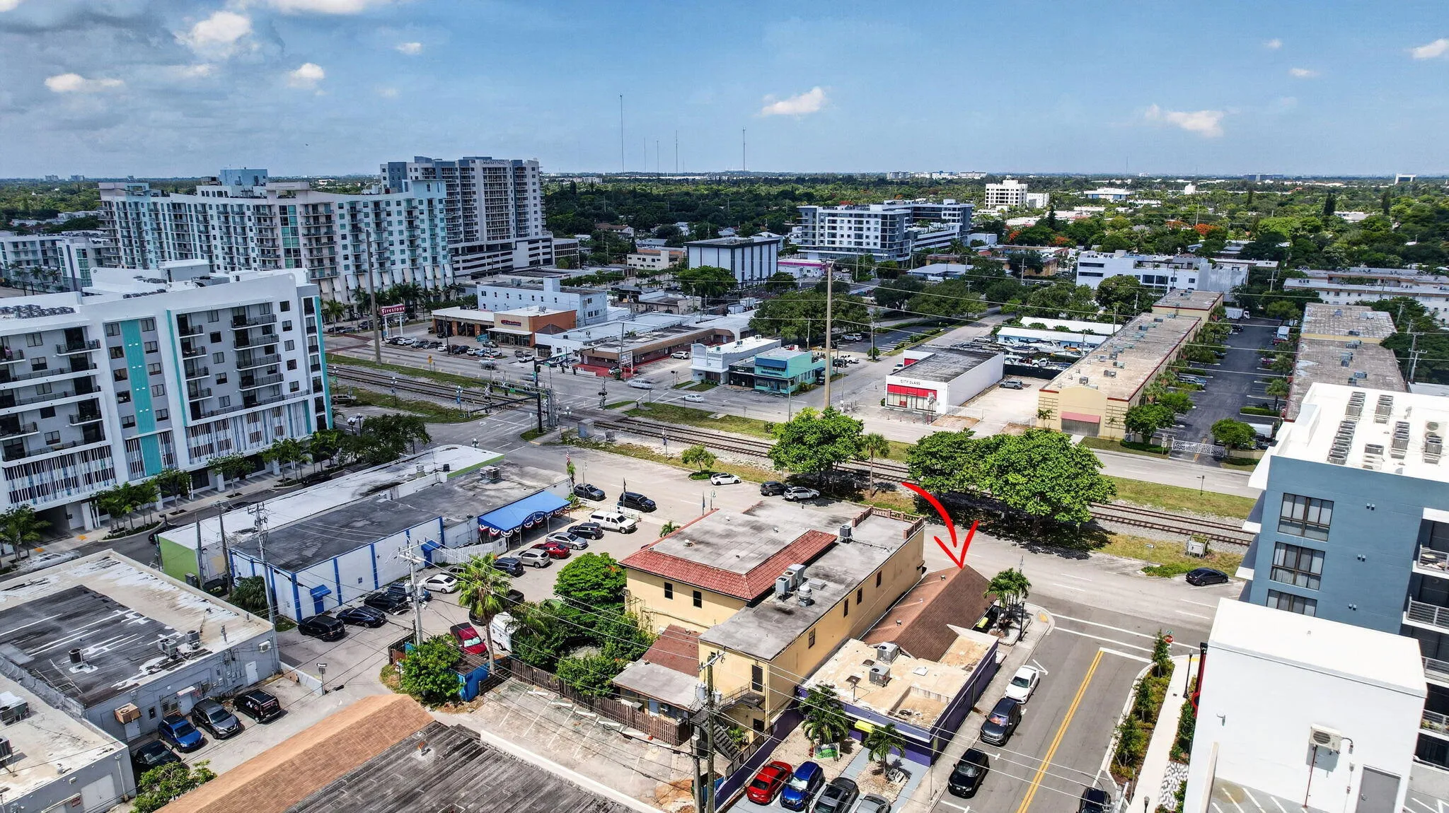 SW Aerial View