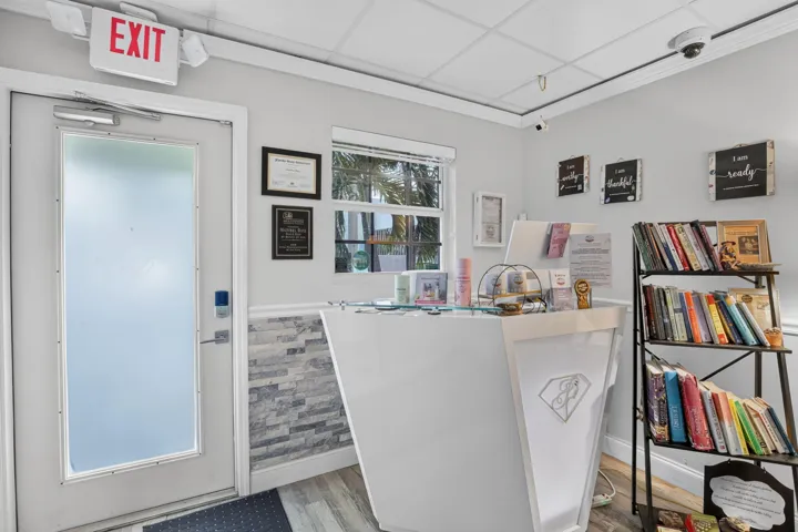 Front Desk of Spa