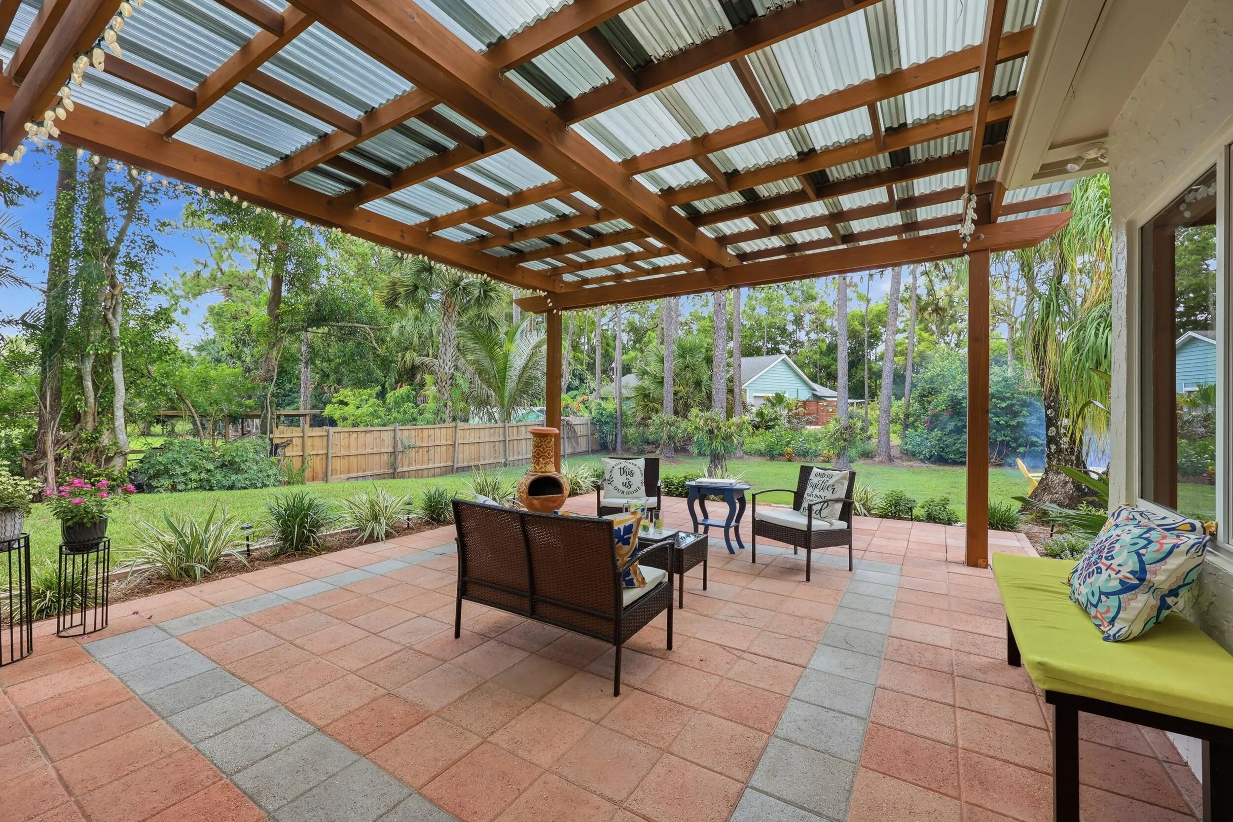COVERED PERGOLA