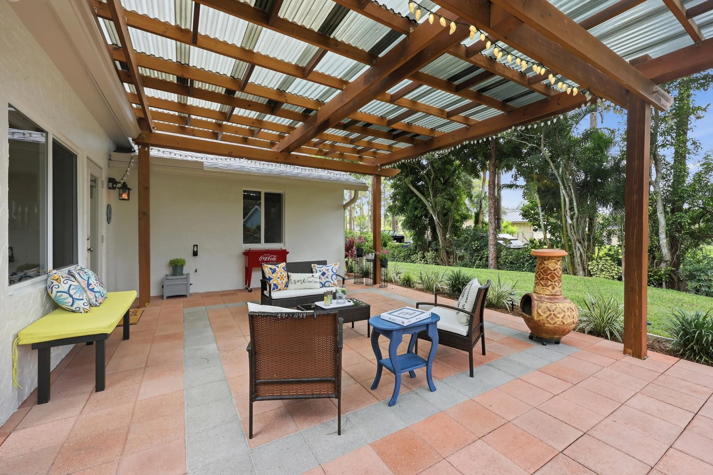 COVERED PERGOLA