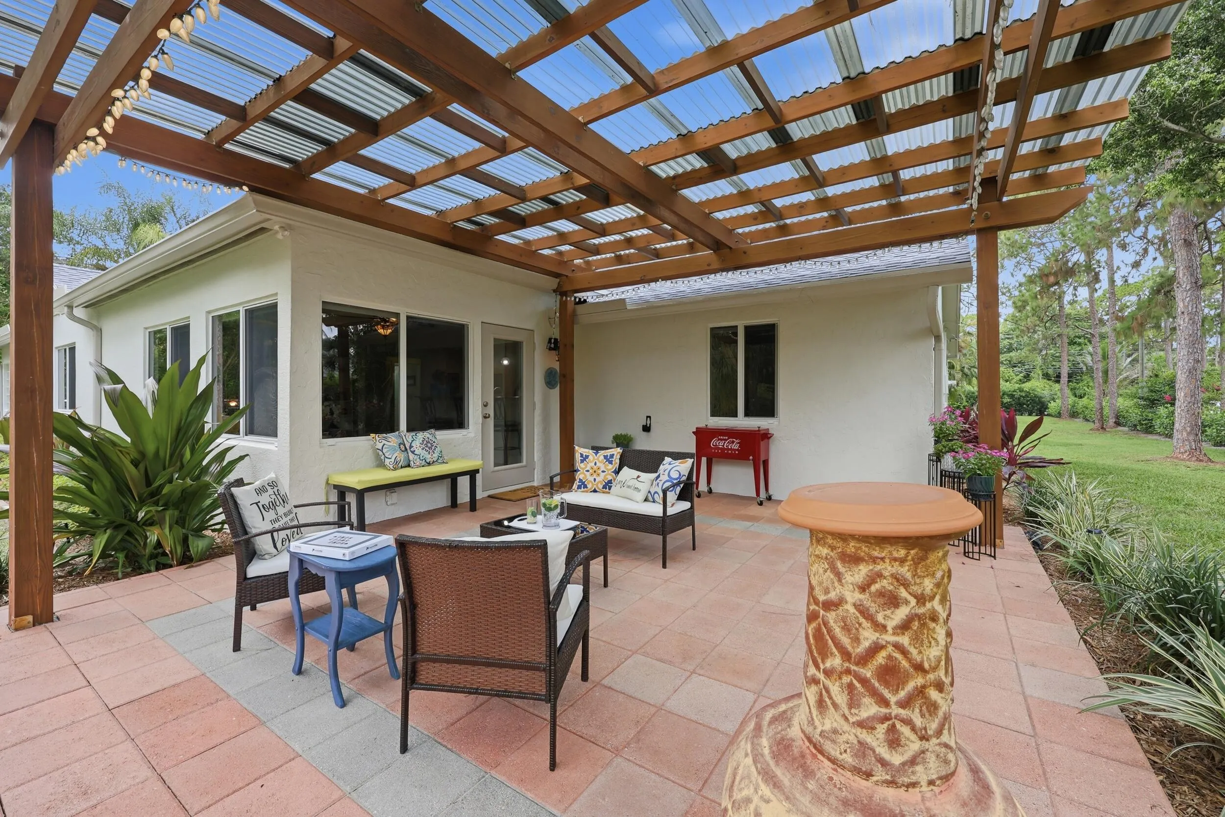 COVERED PERGOLA