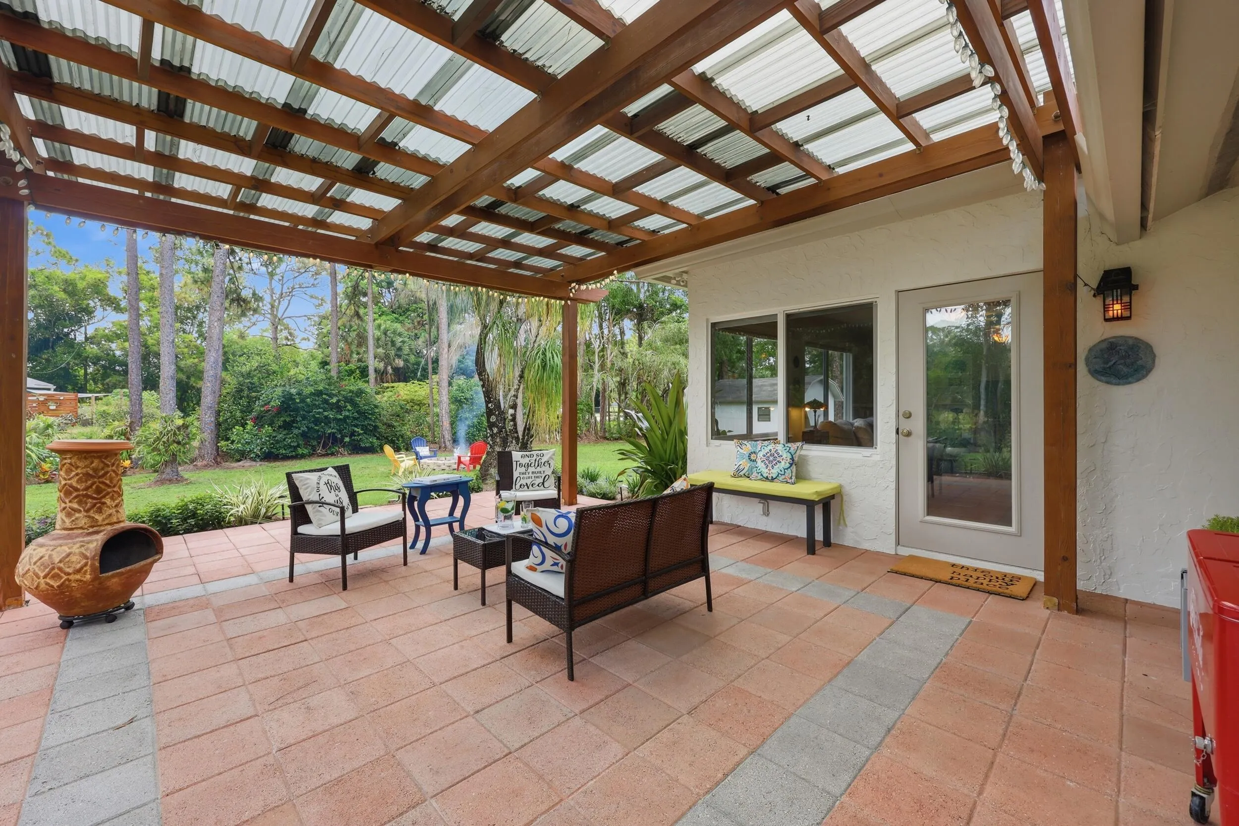 COVERED PERGOLA