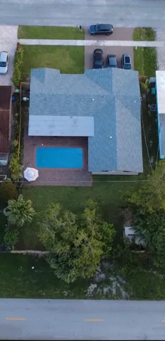 BACK OF HOUSE AERIAL VIEW