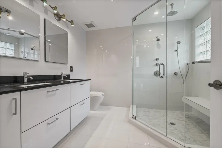 Primary bathroom was just completely remodeled.