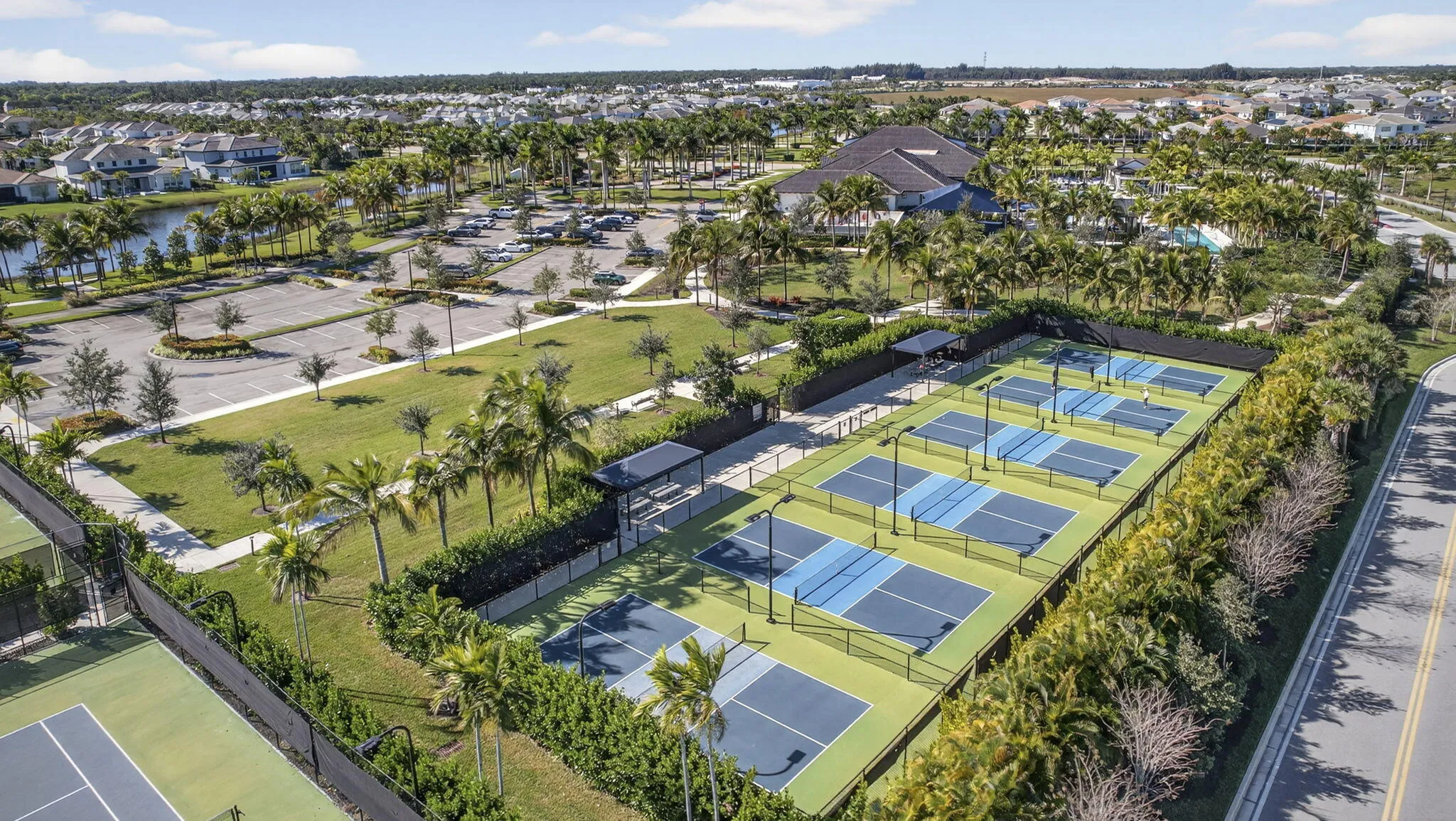 TENNIS COURTS