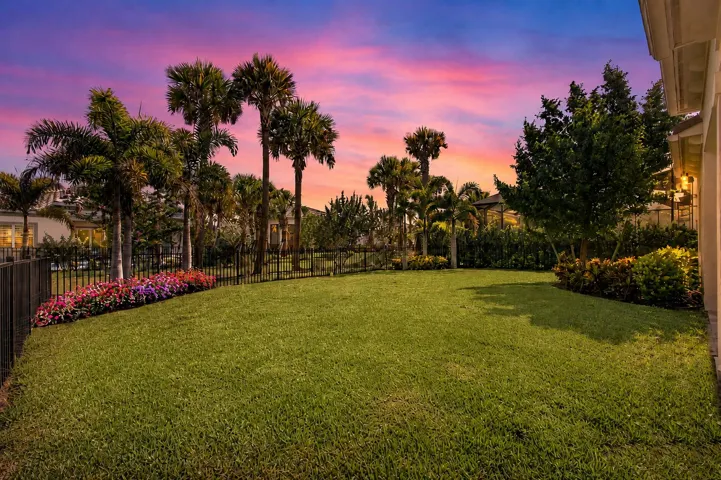 Back Yard Sunset