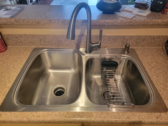 KOHLER STAINLESS STEEL SINK