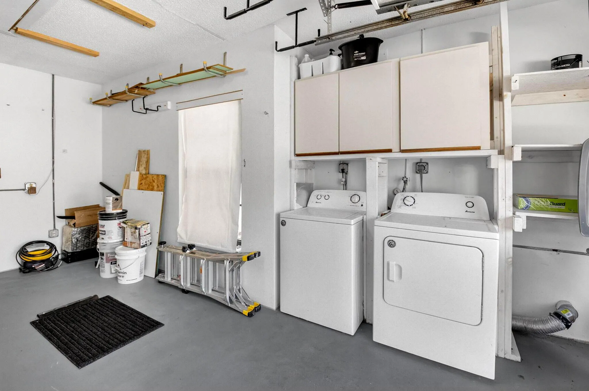 Laundry in Garage