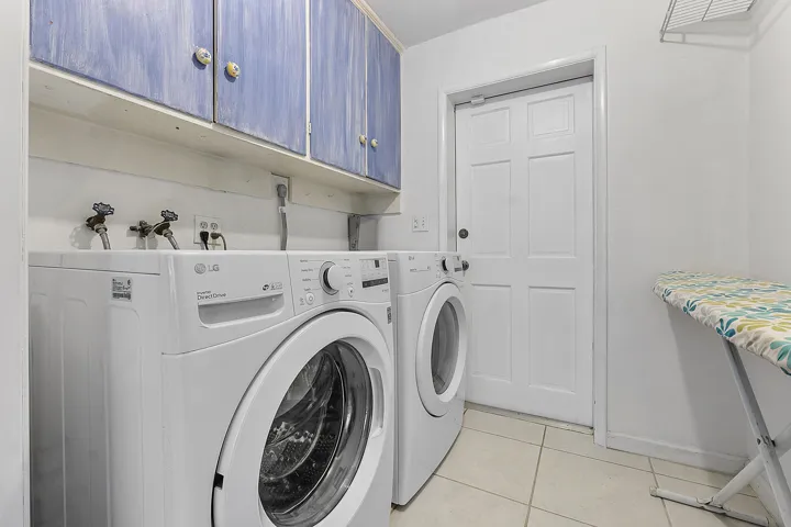 Indoor Laundry Room