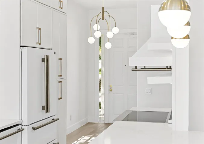 Entryway + Kitchen