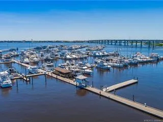 Close up of Marina Docks...