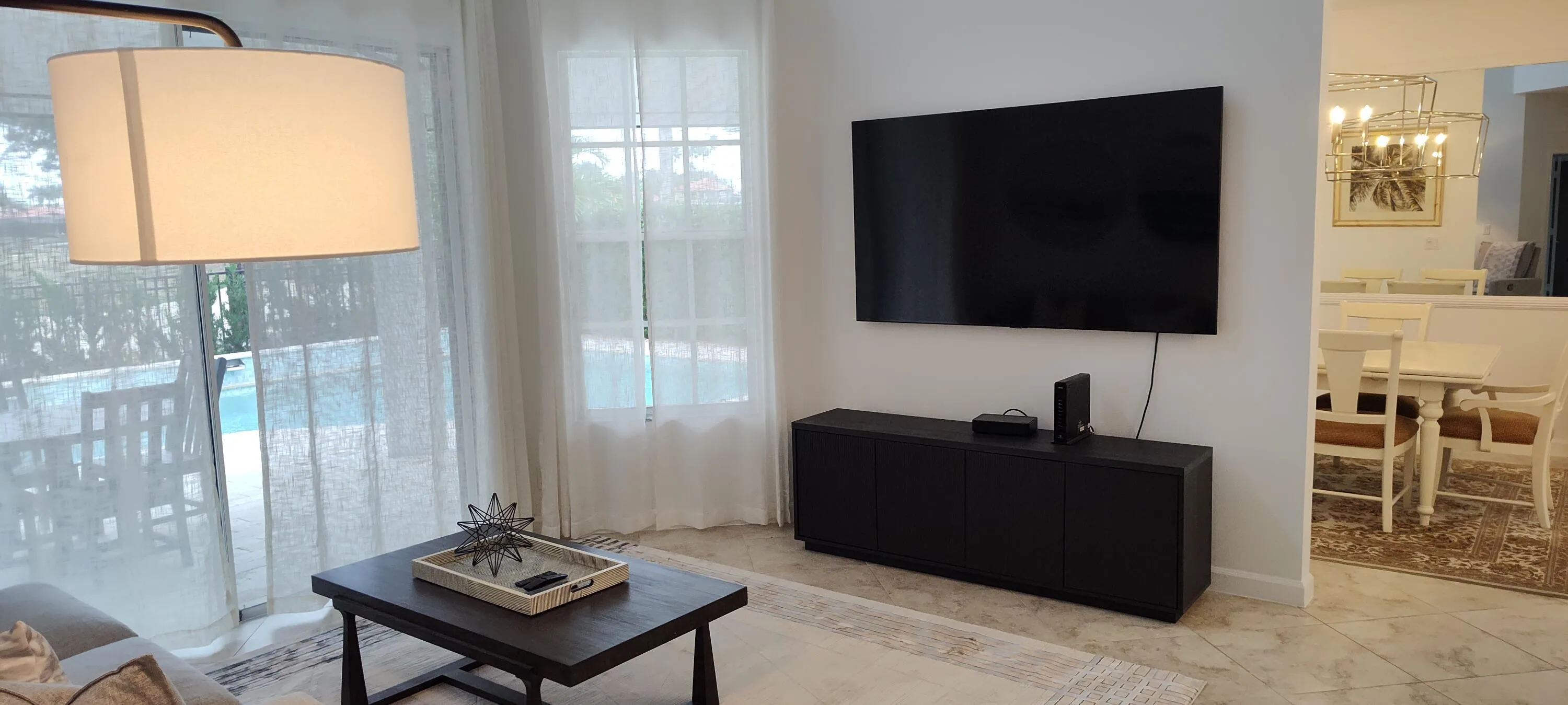 Living Room with TV