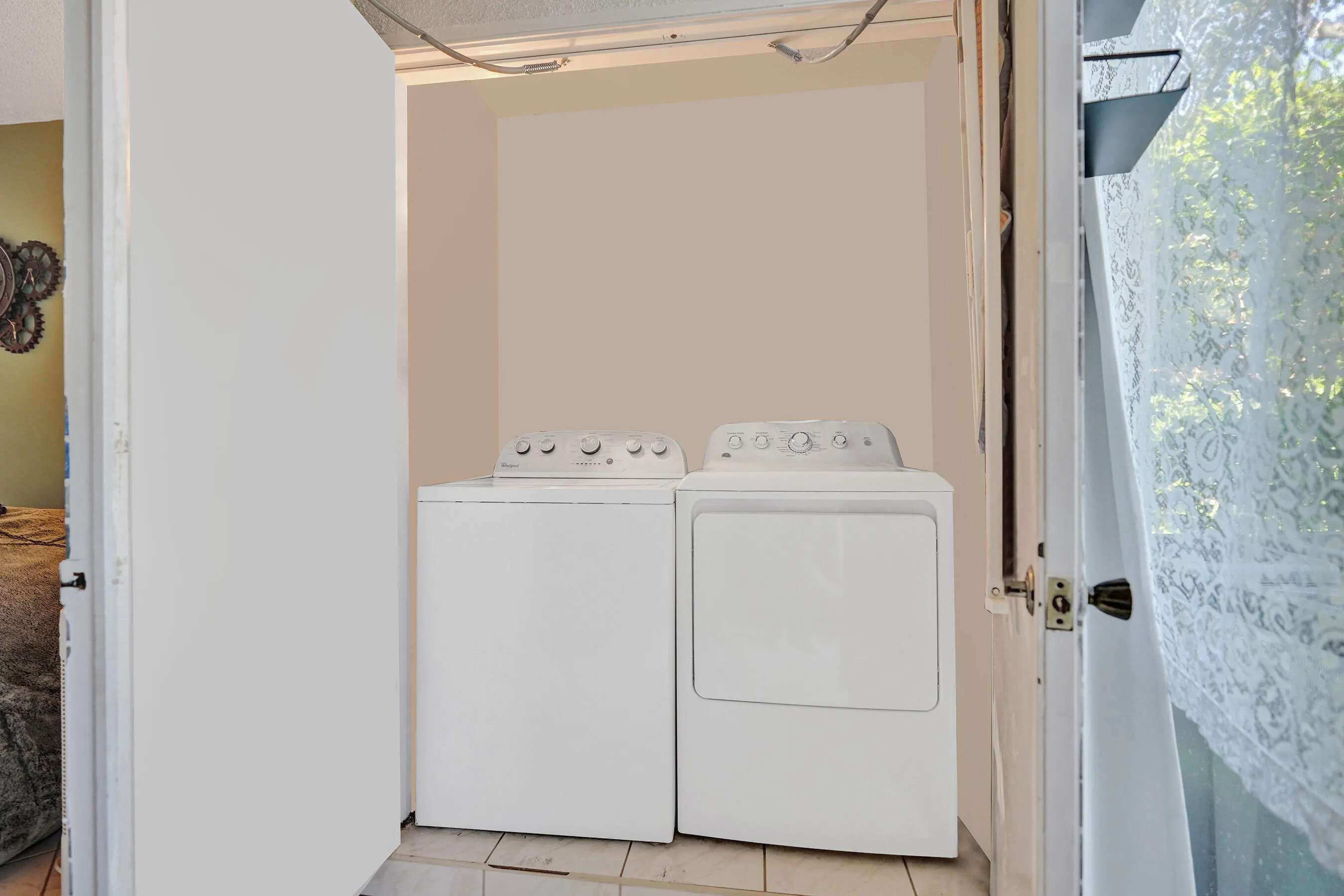 Laundry on Patio