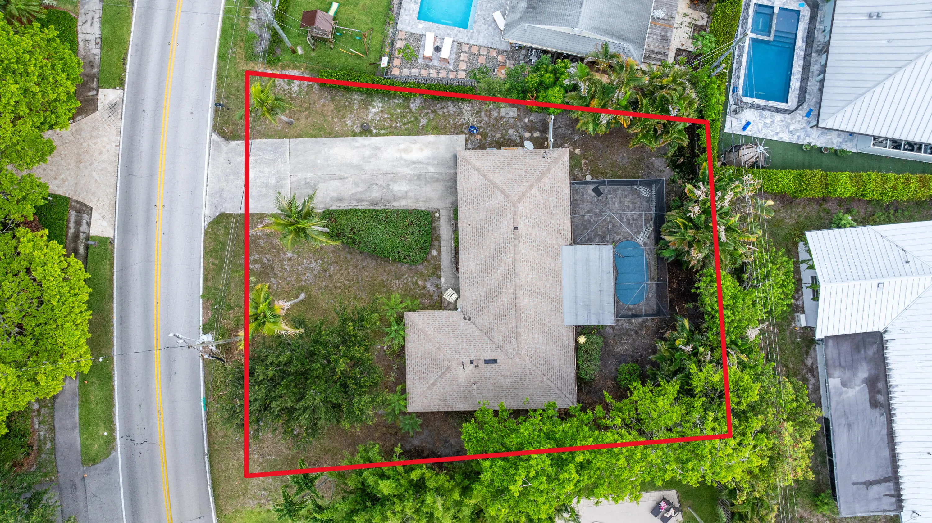 estimated boundary