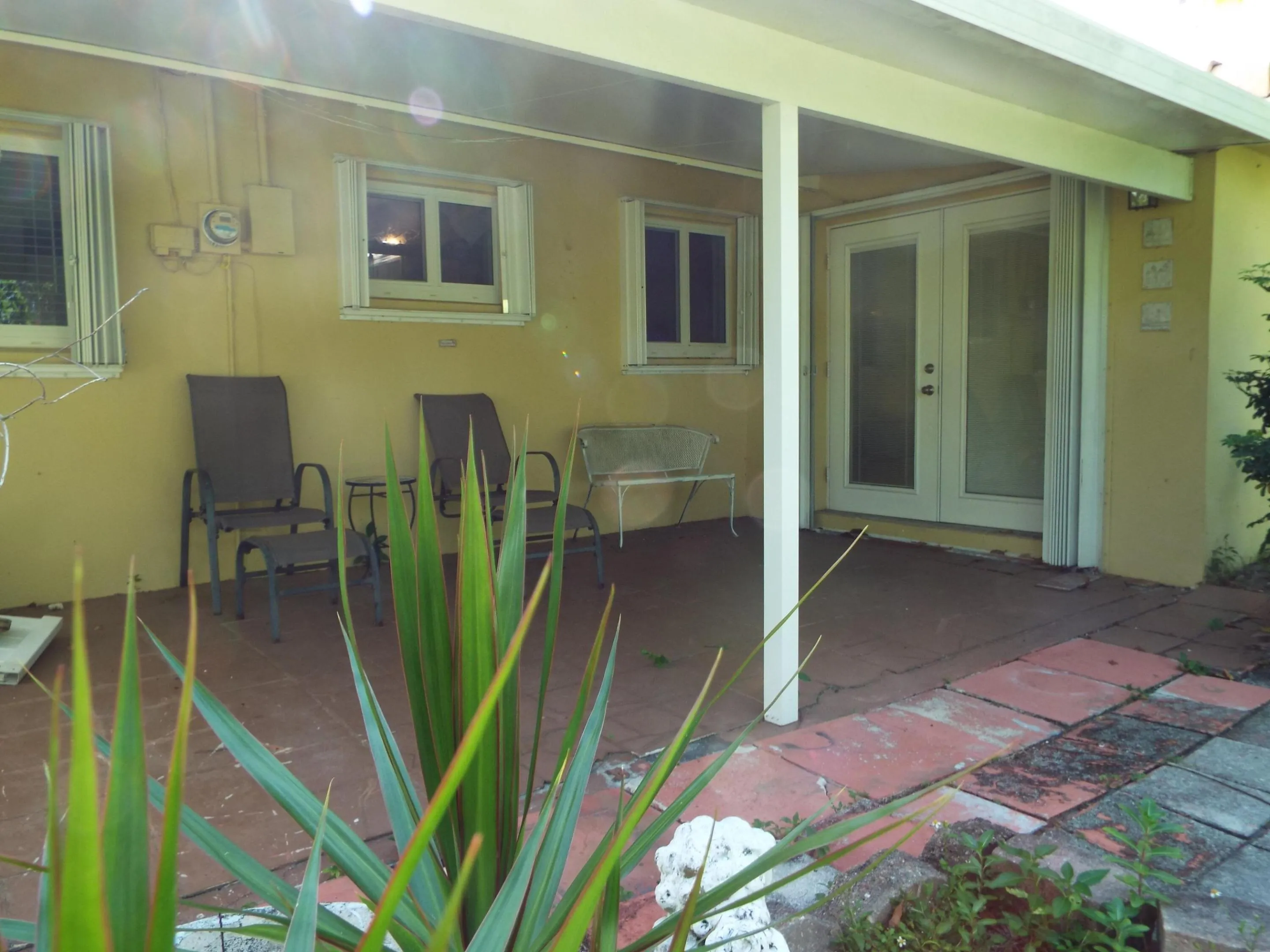 Back yard Patio