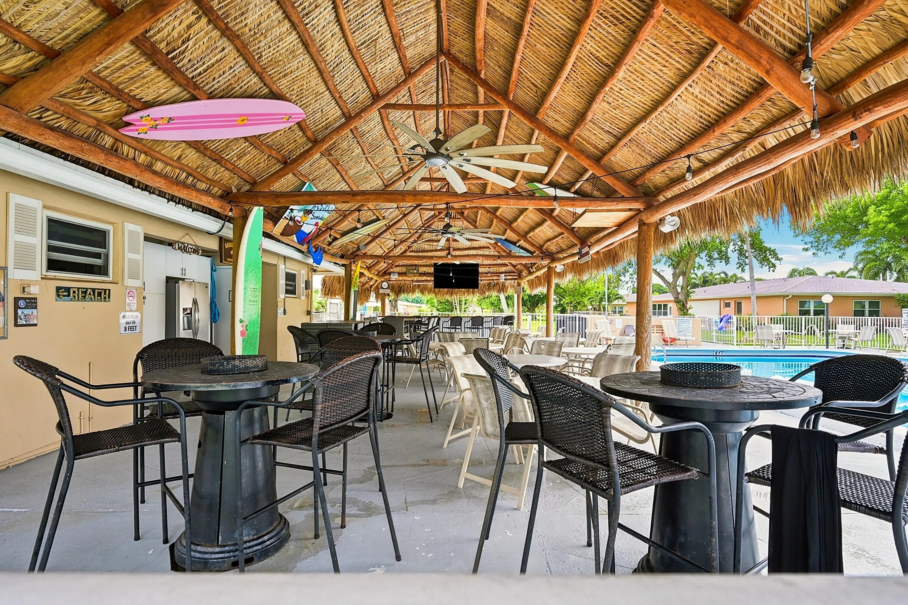 Club house area