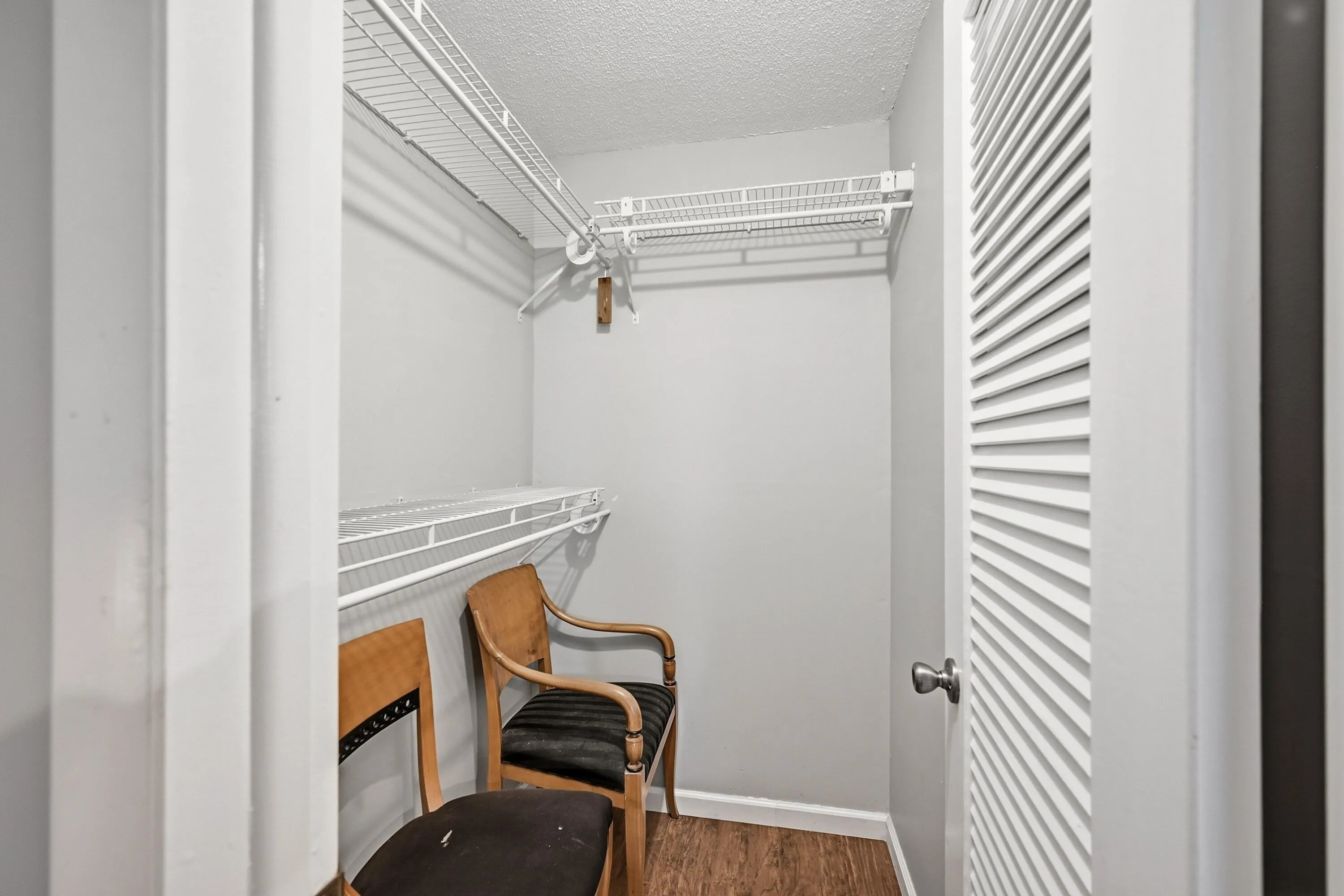 1 of 2 walk in closets