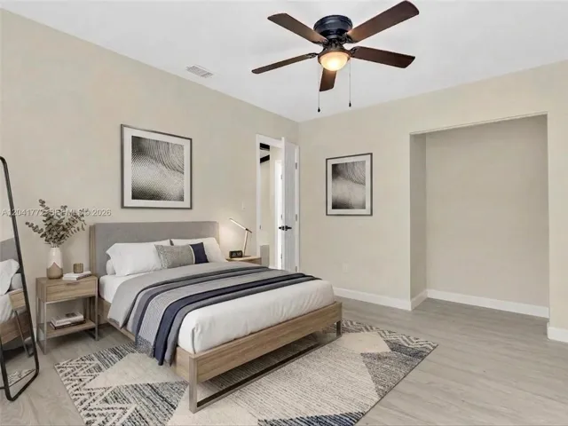 Bedroom 2Virtual staged photo.House For Rent8813 PARADISE CTTAMARAC, FL 33321(PARADISE ESTATES)786-600-0063