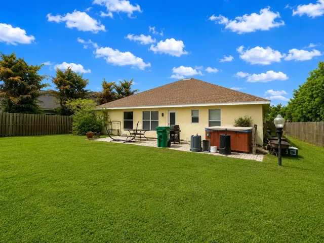 view of back of house from back yard