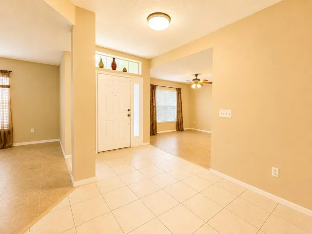 foyer view of front door entrance