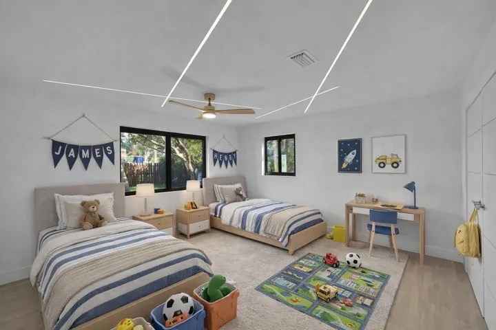 staged bedroom