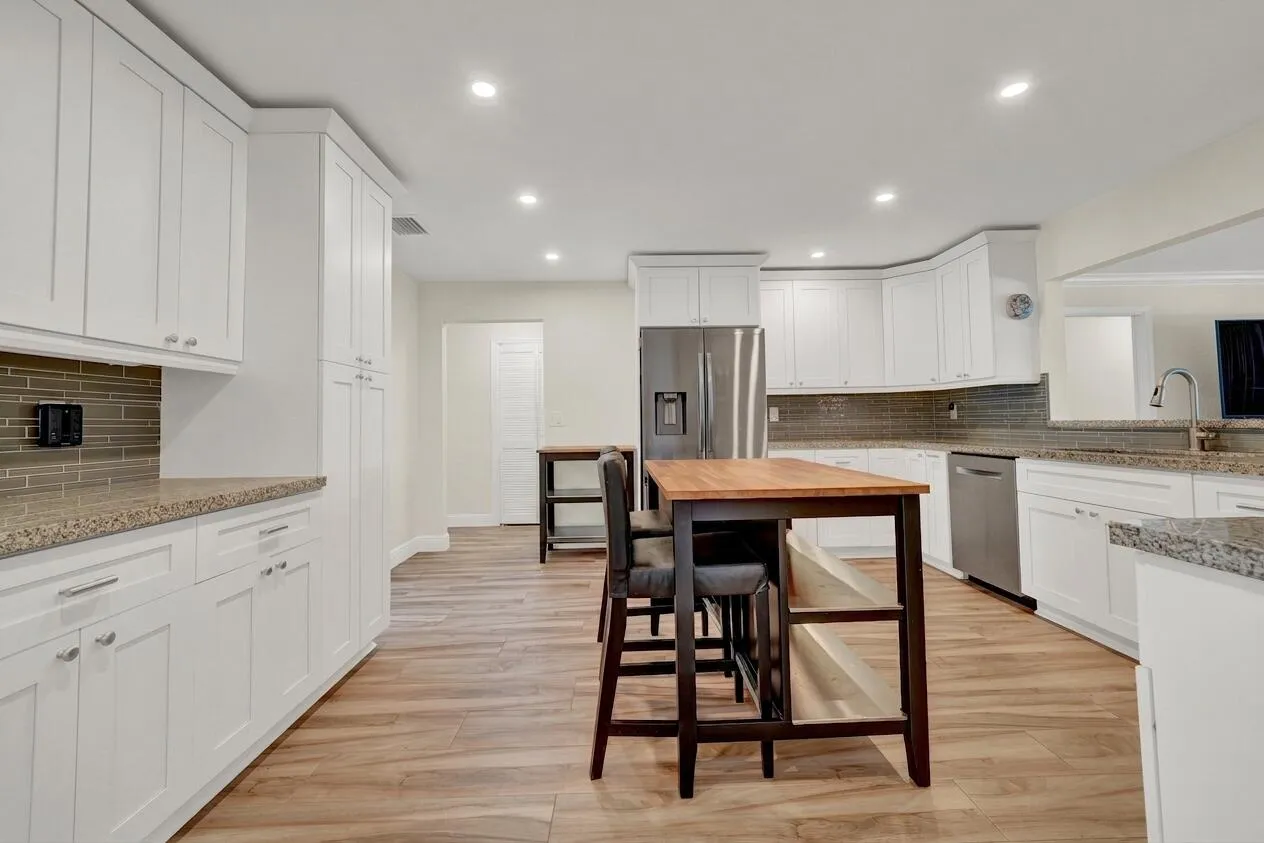 Oversized kitchen