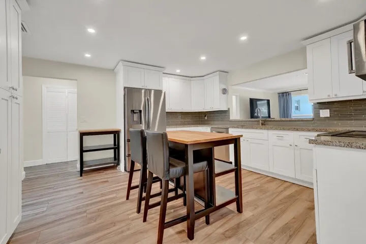 Pass through kitchen