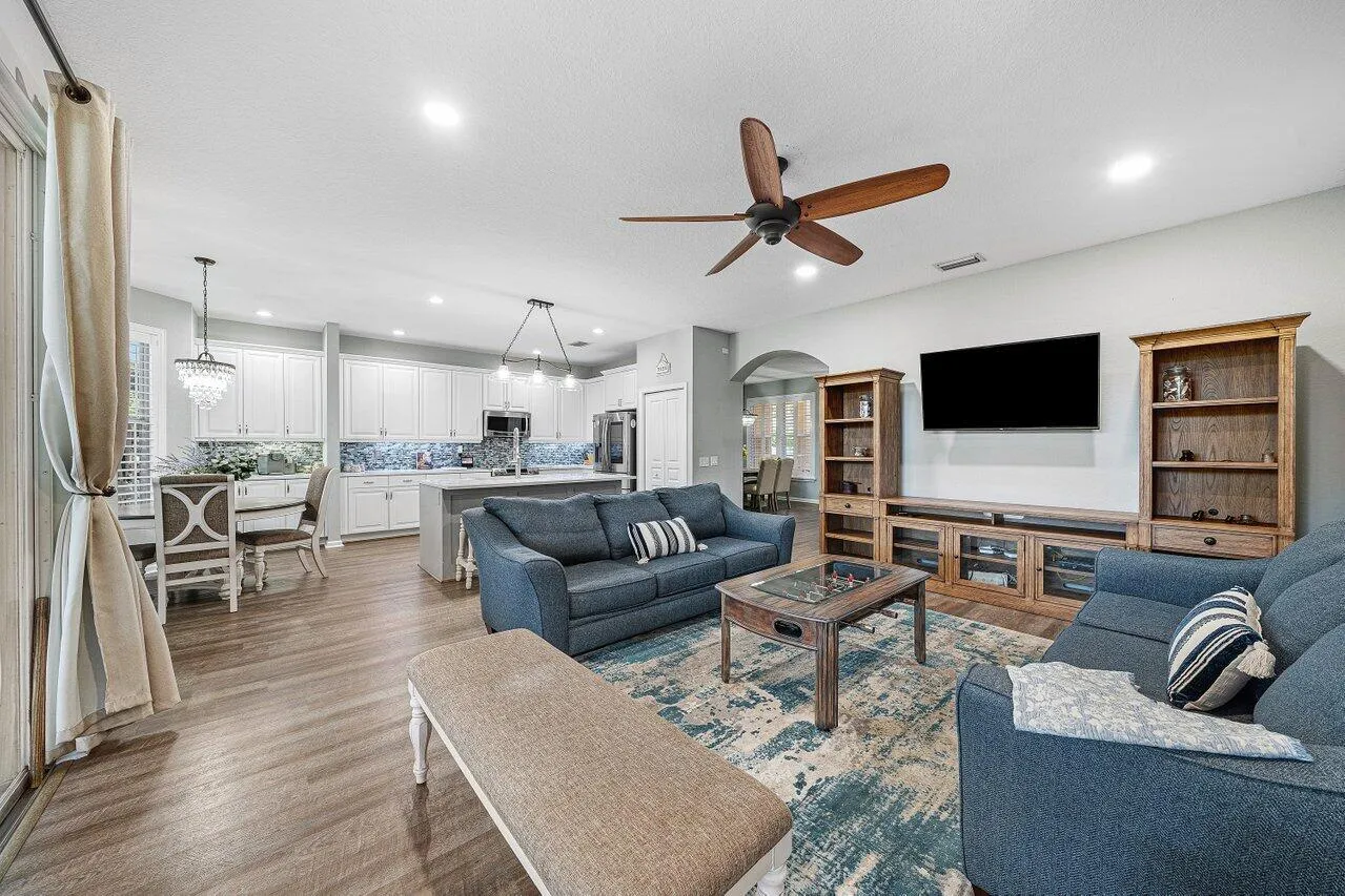 Open Concept Kitchen & Family