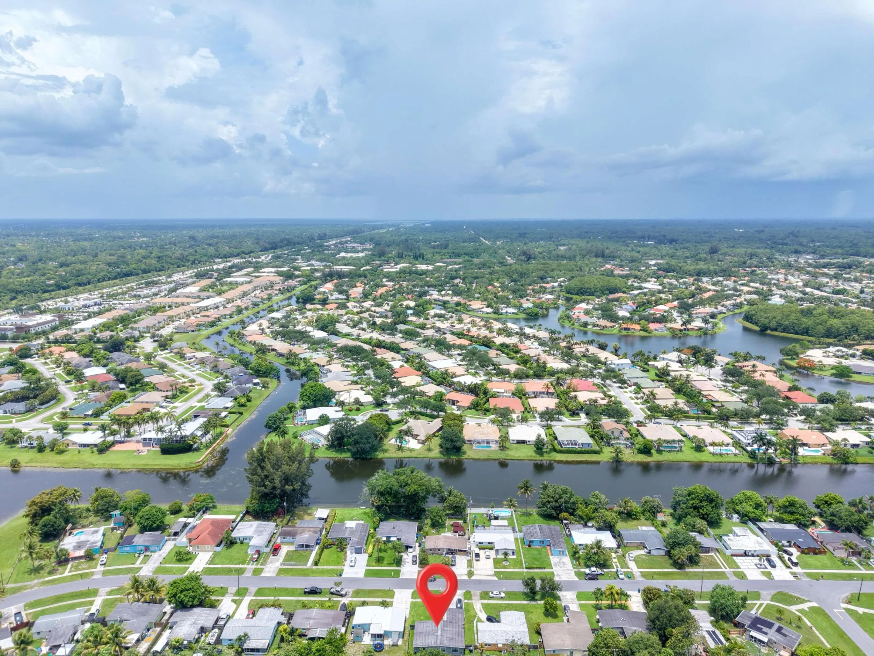 Panoramic to West