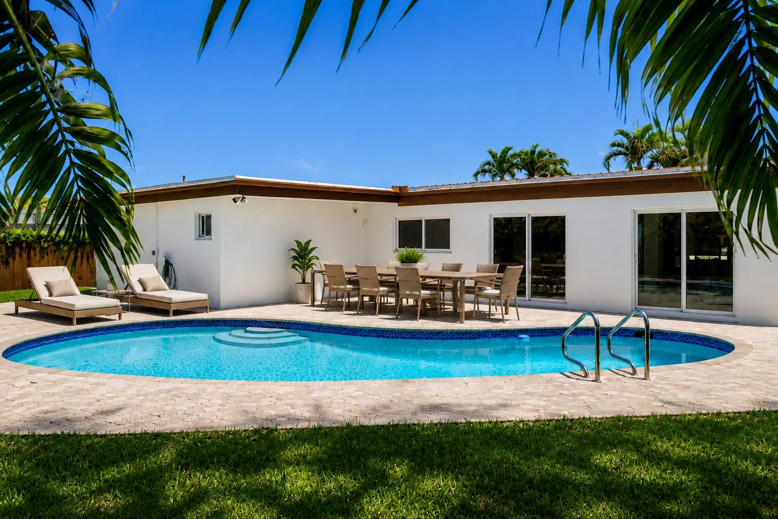 Pool Staged