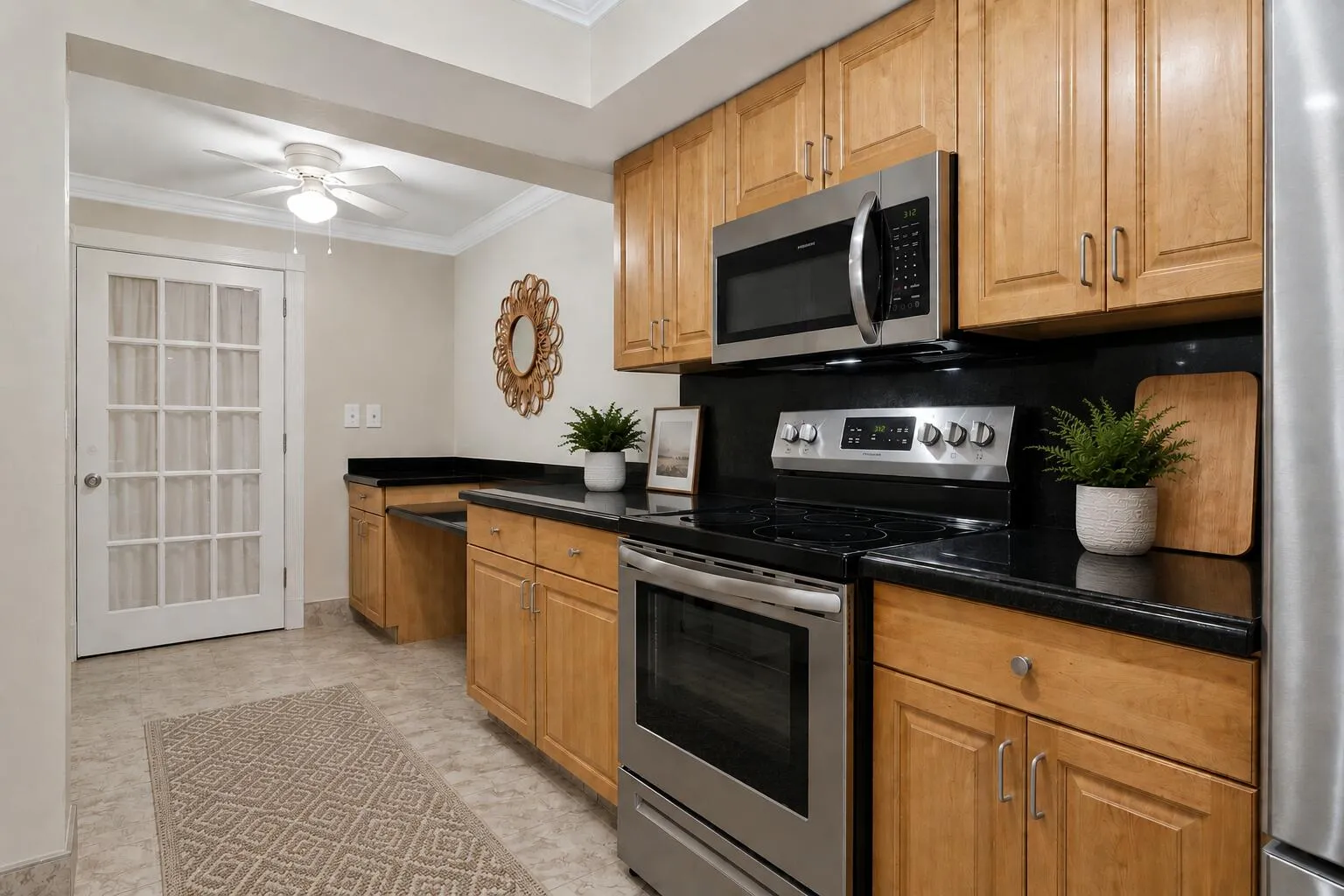 Virtually Staged Kitchen