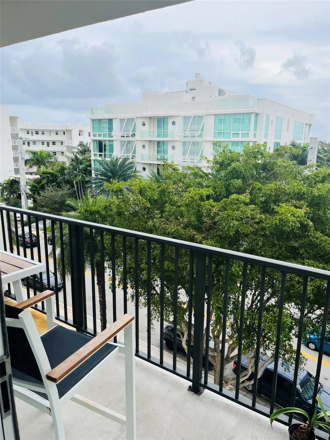 Balcony - south view