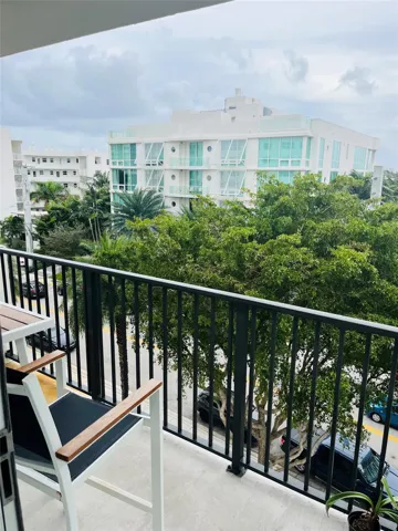 Balcony - south view