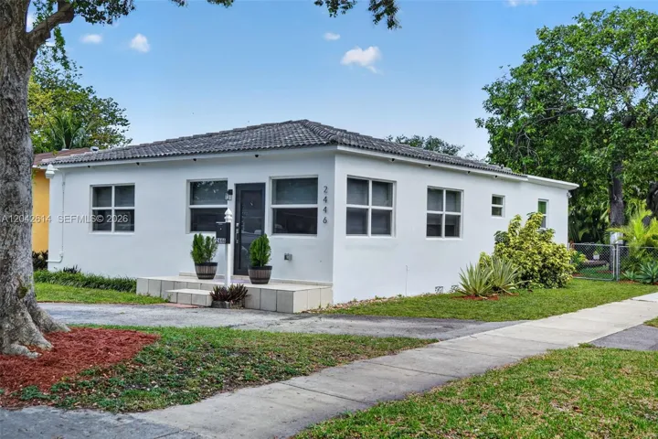 exterior frontage of house