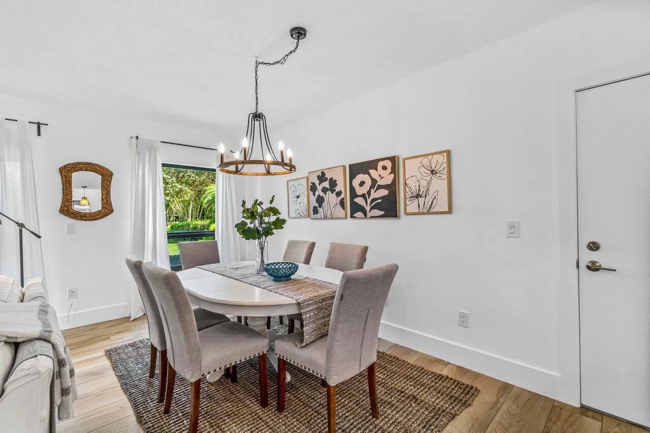 Dining area