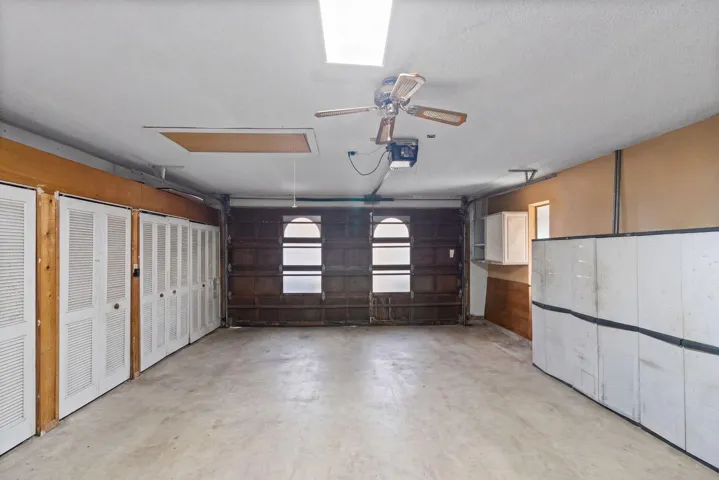 Garage with Storage