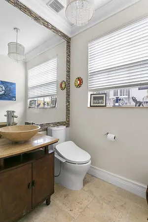 Half Bath 2nd floor