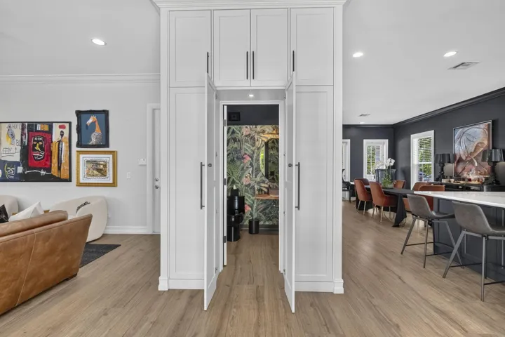CUSTOM DESIGNED HALF BATH FIRST FLOOR