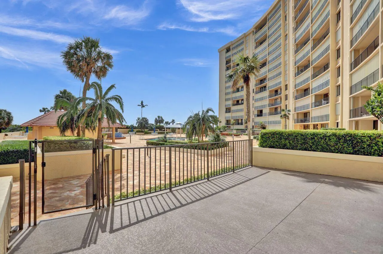 Pool deck access